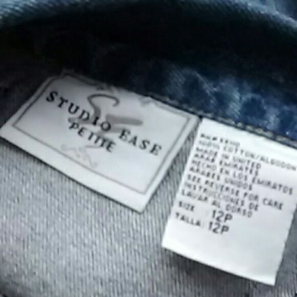 SOLD. Studio Ease Denim Jacket - Picture 5 of 5